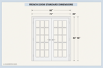 French Doors Width and Dimensions: Complete Size Guide for Interior and Exterior