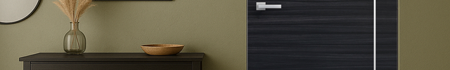 Modern wood custom entry door Broward County FL