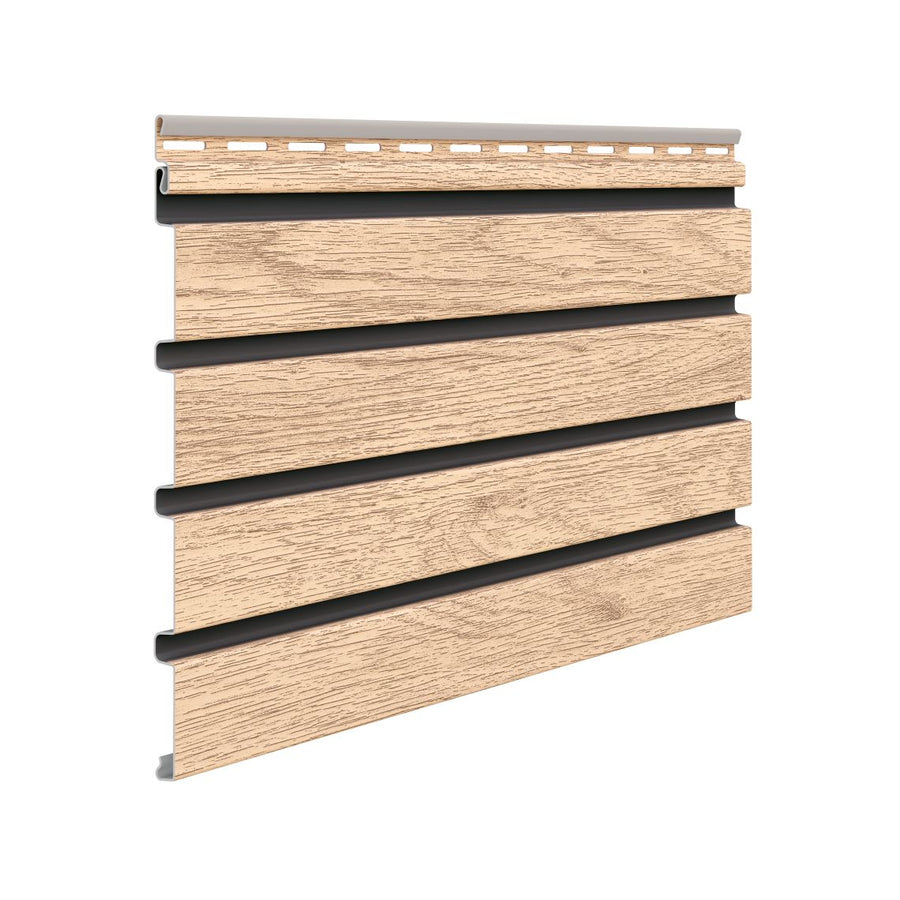 VILO Fronto Vinyl Siding SVP-06 V-B Light Oak 116 1/8“(9'7“) - 10 Pcs - Doors and Beyond