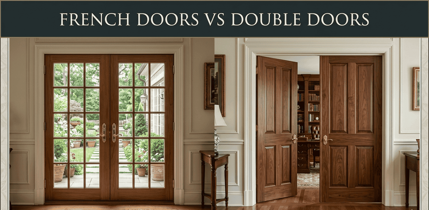 French Doors vs Double Doors: What's the Difference and Which One Do You Need?
