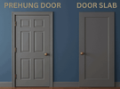 Door Slab vs Prehung