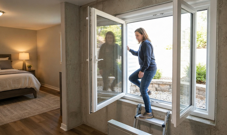 Tilt and Turn Windows as Egress Windows