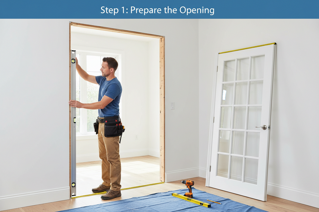 How to Install French Doors: Step by Step DIY Guide