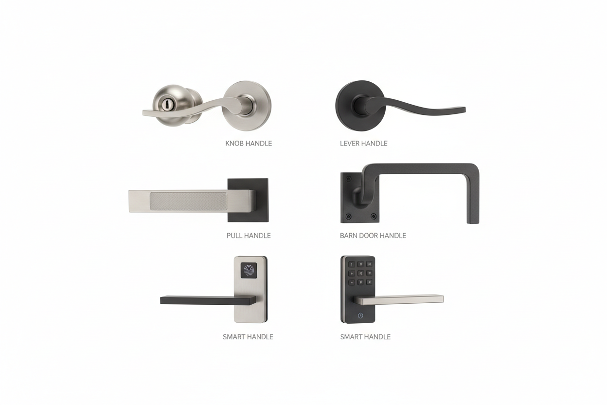 Types of Door Handle Mechanisms 