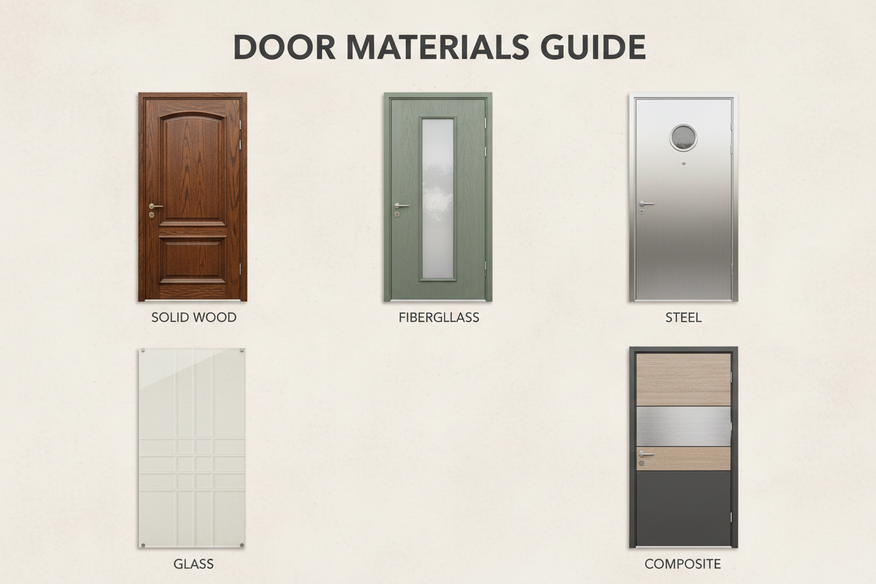 Types of Door Material: What Interior Doors Are Made Of and Which to Choose for Each Room