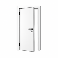 Interior Single Swing Doors Collection