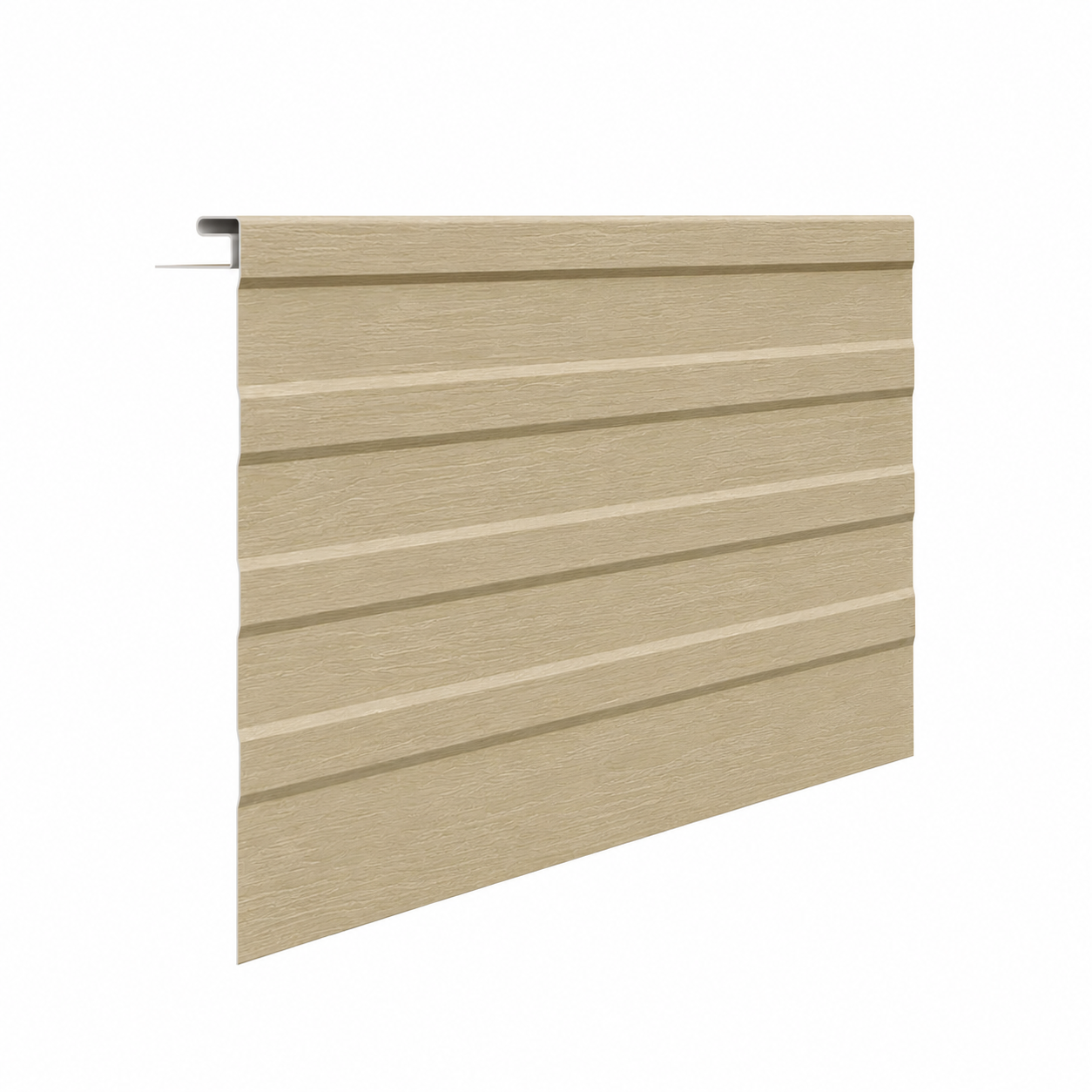 Facade Flashing Big SVP-19 Beech 120''(10') - 5 Pcs - Doors and Beyond