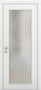 Nova 1-Lite Braga Bianco Matrix CPL Modern Single Pre-hung Door