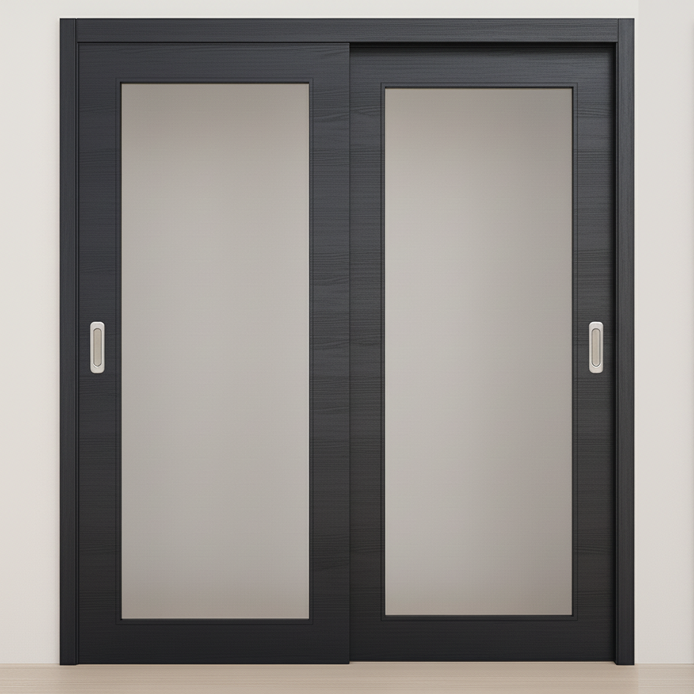Braga 1-Lite Blu Matrix CPL  Modern Bypass Door - Doors and Beyond
