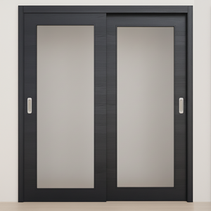 Braga 1-Lite Blu Matrix CPL  Modern Bypass Door - Doors and Beyond
