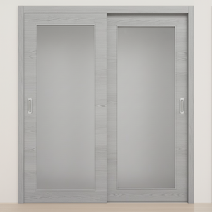 Braga 1-Lite Olmo Matrix CPL  Modern Bypass Door - Doors and Beyond