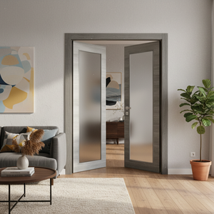 Frameless Doors in Delray Beach, FL modern interior installation