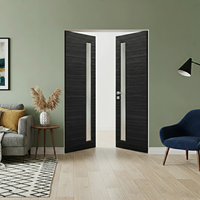 Braga 1-Lite V Blu Matrix CPL Frameless Modern Double Door - Doors and Beyond