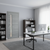 Nova 1-Lite V Braga Olmo Matrix CPL Modern Single Pre-hung Door - Doors and Beyond