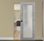 Nova 1-Lite Braga Olmo Matrix Laminated Modern Magic Door - Doors and Beyond