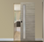 Nova 1-Lite V Braga Palissandro Matrix Laminated Modern Magic Door - Doors and Beyond