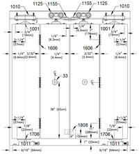 100FD Bi-Fold Door Hardware - Doors and Beyond