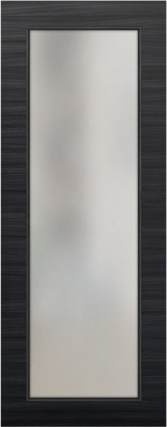 Nova 1-Lite Braga Blu Matrix CPL  Modern Door Slab - Doors and Beyond