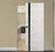 Nova 1G Braga Crema Matrix Laminated Modern Magic Door - Doors and Beyond