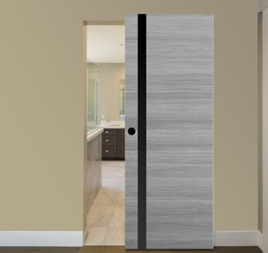 Nova 1G Braga Olmo Matrix Laminated Modern Magic Door - Doors and Beyond