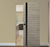 Nova 1G Braga Palissandro Matrix Laminated Modern Magic Door - Doors and Beyond