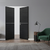 Braga 1H Blu Matrix CPL Frameless Modern Double Door - Doors and Beyond