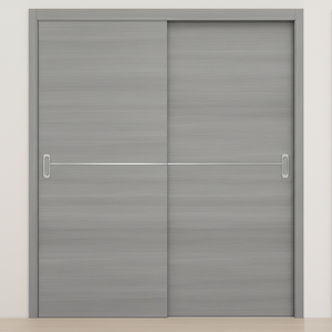 Braga 1H Olmo Matrix CPL Modern Bypass Door - Doors and Beyond