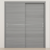 Braga 1H Olmo Matrix CPL Modern Bypass Door - Doors and Beyond