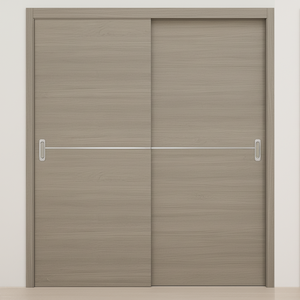 Braga 1H Palissandro Matrix CPL Modern Bypass Door - Doors and Beyond