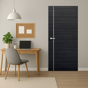 Braga 1V Blu Matrix CPL Frameless Modern Door - Doors and Beyond