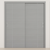 Braga 1V Olmo Matrix CPL Modern Bypass Door - Doors and Beyond