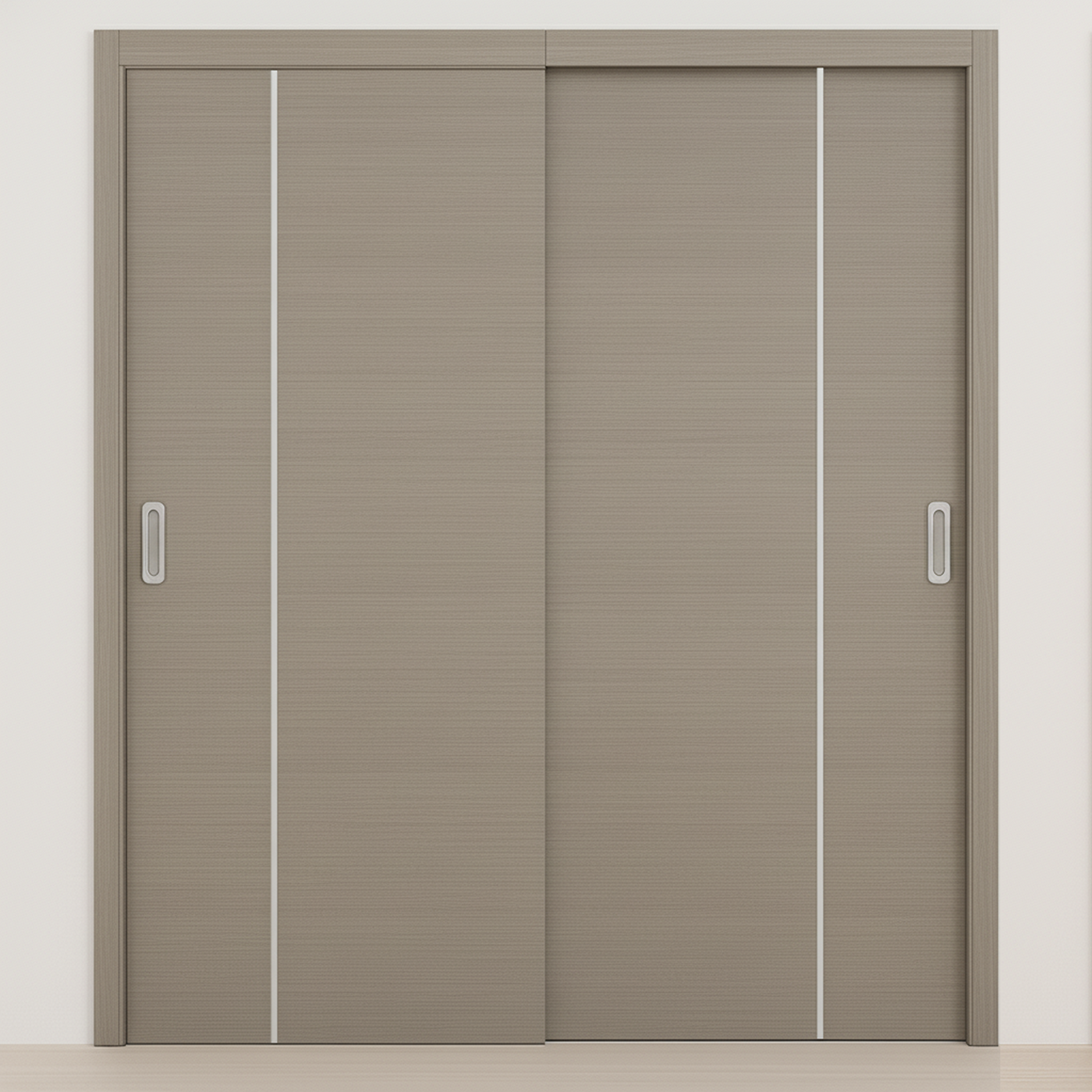 Braga 1V Palissandro Matrix CPL Modern Bypass Door - Doors and Beyond
