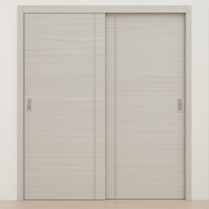 Braga 1VR Crema Matrix CPL Modern Bypass Door - Doors and Beyond