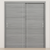 Braga 1VR Olmo Matrix CPL Modern Bypass Door - Doors and Beyond