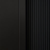 VOX Linerio S-Line Anthracite Slat Panel 104 5/16" x 4 13/16" x 3/8" - Doors and Beyond