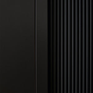 VOX Linerio S-Line Anthracite Slat Panel 104 5/16" x 4 13/16" x 3/8" - Doors and Beyond