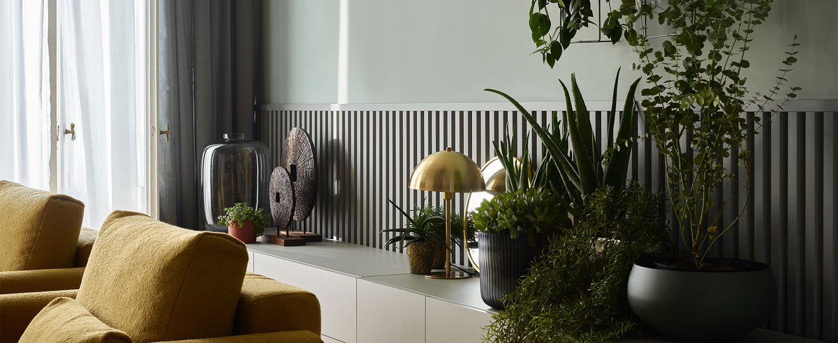 VOX Linerio L-Line Grey Slat Panel 104 5/16" x 4 13/16" x 13/16" - Doors and Beyond