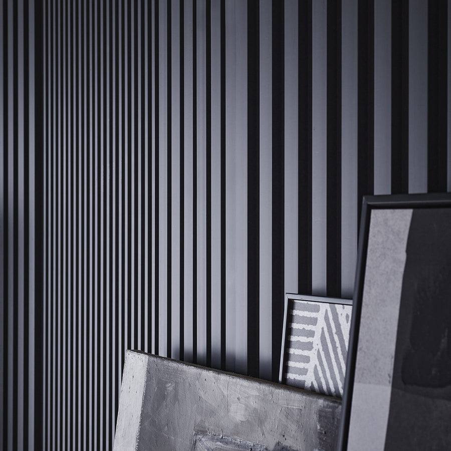 VOX Linerio M-Line Anthracite Slat Panel 104 5/16" 4 13/16" x 3/8" - Doors and Beyond