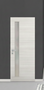 Nova 1-Lite V Braga  Crema Matrix CPL Frameless Modern Door