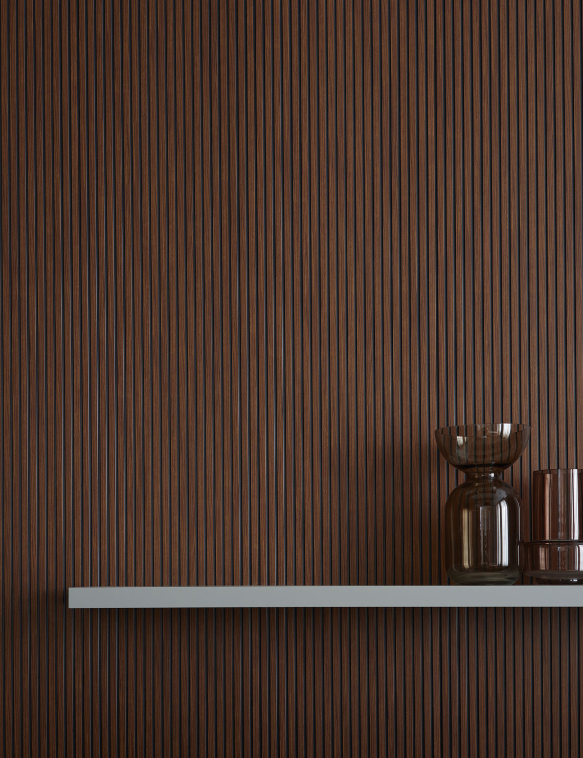 VOX Linerio XS-Line Mocca Slat Panel 12 1/16" x 104 5/16" x 1/4"