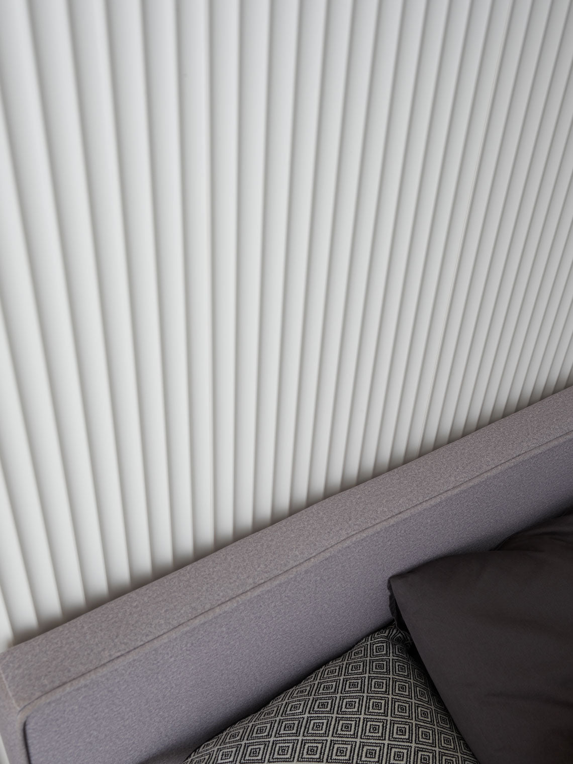 VOX Linerio XS-Line Wave White Slat Panel 12 1/16" x 104 5/16" x 1/4"
