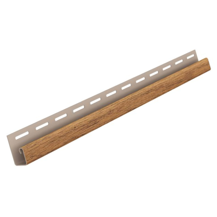 J Channel SVP-15 Winchester Oak 120"(10') - 1 Pc - Doors and Beyond