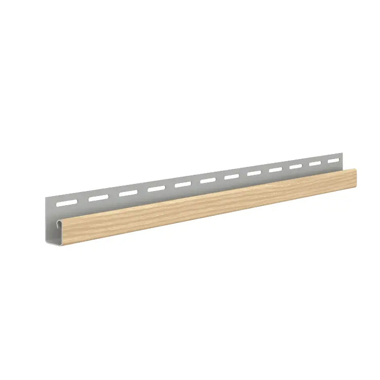 J Channel SVP-15 Balane Oak 120“(10') - 1 Pc - Doors and Beyond
