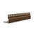 Outside Corner SVP-12V Walnut 120“(10') - 1 Pc - Doors and Beyond