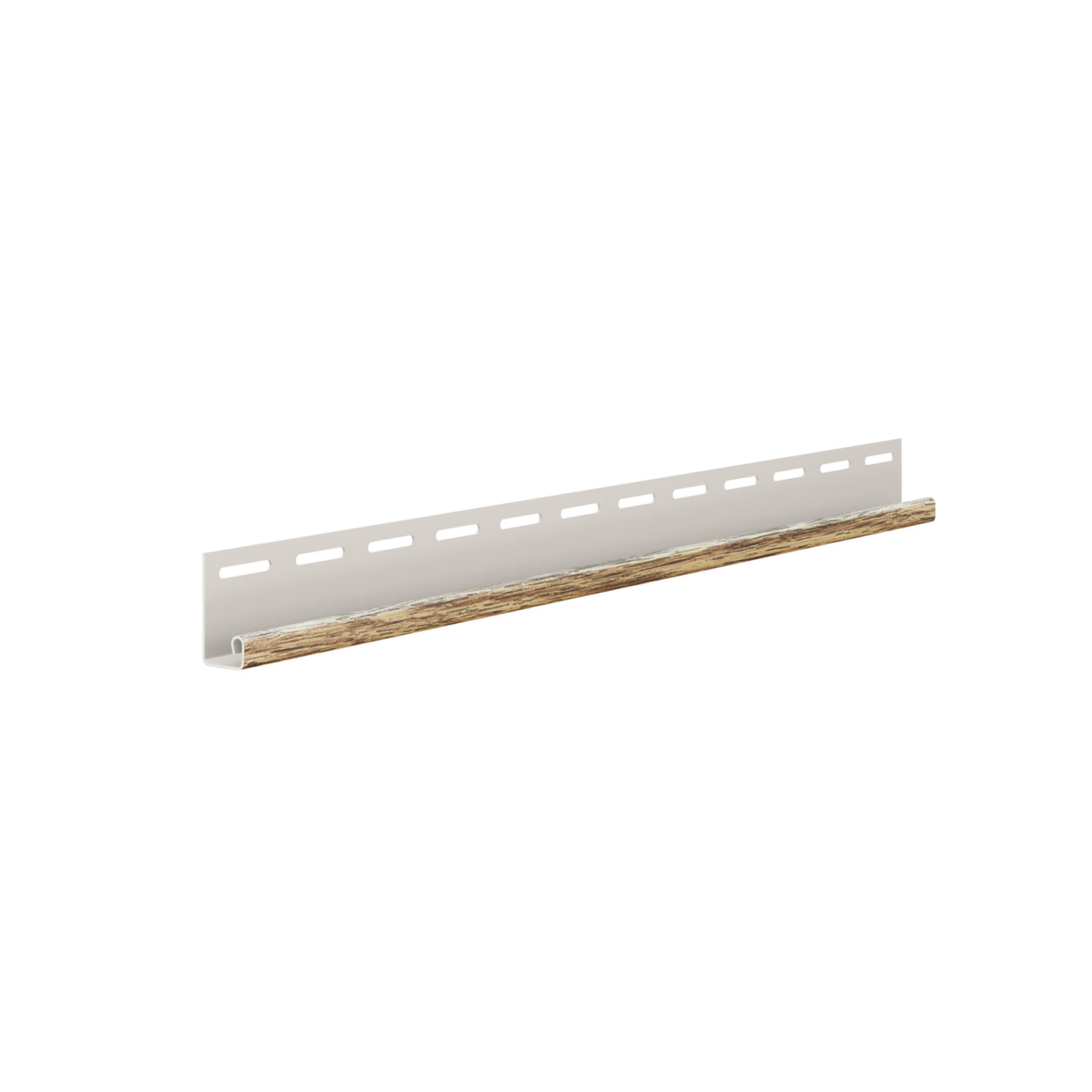 J Channel Mini SVP-15.5IN Honey Oak 120"(10') - 1 Pc - Doors and Beyond