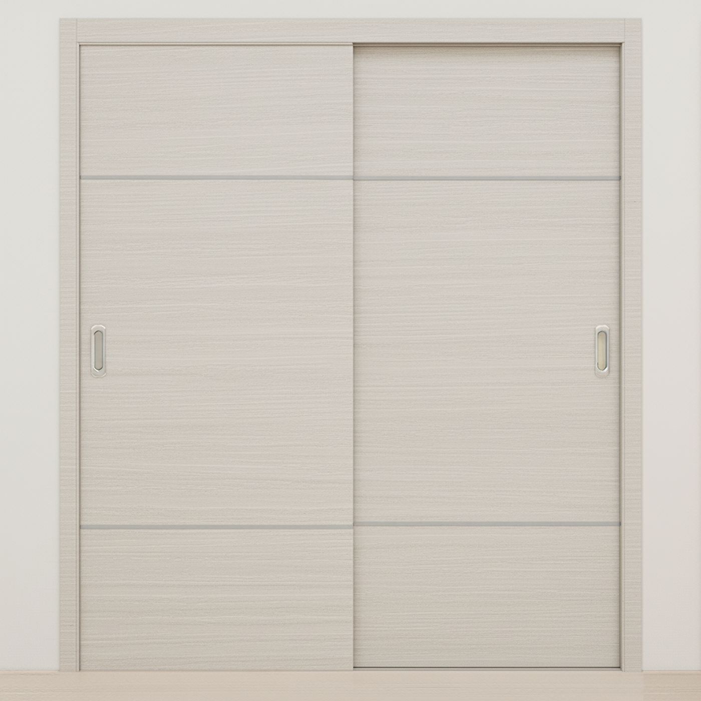 Braga 2H Crema Matrix CPL Modern Bypass Door - Doors and Beyond