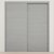Braga 2H Olmo Matrix CPL Modern Bypass Door - Doors and Beyond