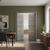 Nova 2H Braga Olmo Matrix CPL  Modern Double Pre-Hung Door - Doors and Beyond