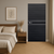 Handcrafted custom front door with coastal style finish.