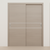 Braga 2HC Palissandro Matrix CPL Modern Bypass Door - Doors and Beyond